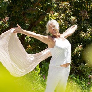 Jenny Aves Dawn pure linen scarf